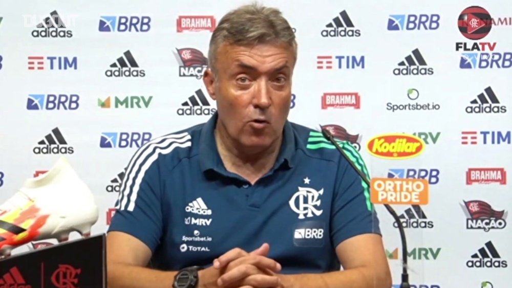 Domènec Torrent vive momento de questionamentos no comando do Flamengo. DUGOUT