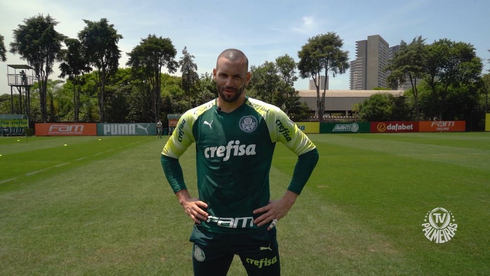 Weverton comenta sobre marca de 200 jogos com a camisa do Palmeiras. DUGOUT