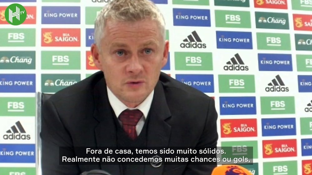 Técnico do United lamenta derrota para o Leicester no Inglês. DUGOUT