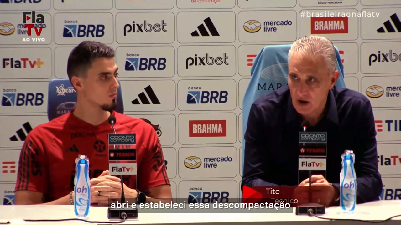 AO VIVO! Confira a entrevista coletiva de Tite após derrota do Flamengo no  Brasileirão