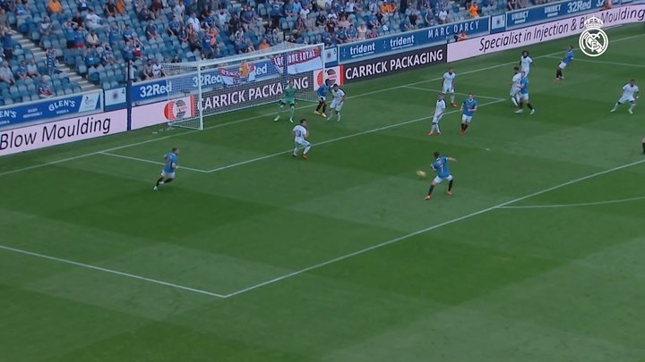 VÍDEO: así fue la derrota del Madrid en Glasgow
