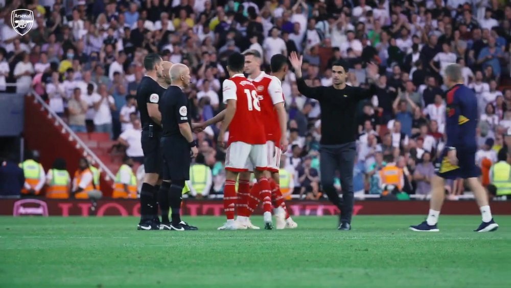 Arsenal came from behind to beat Fulham. DUGOUT