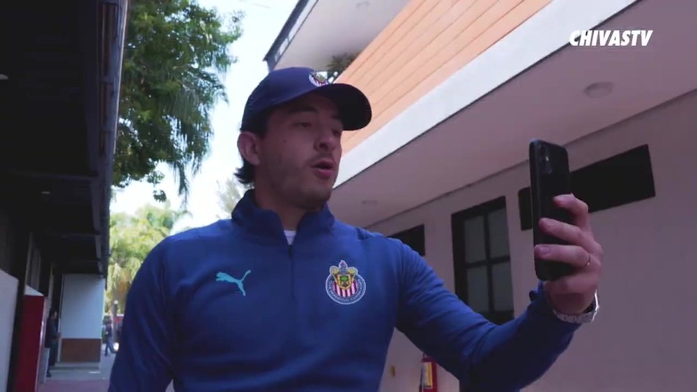 Alan Mozo ya viste los colores de Chivas. DUGOUT