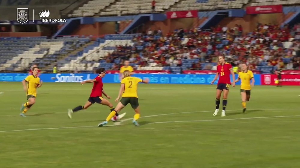 España goleó a Australia por 7-0. DUGOUT