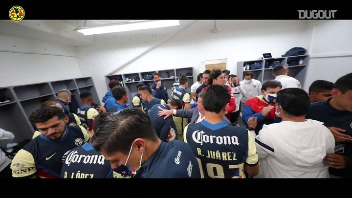 VÍDEO: así se vivió desde dentro el empate del América ante Juárez