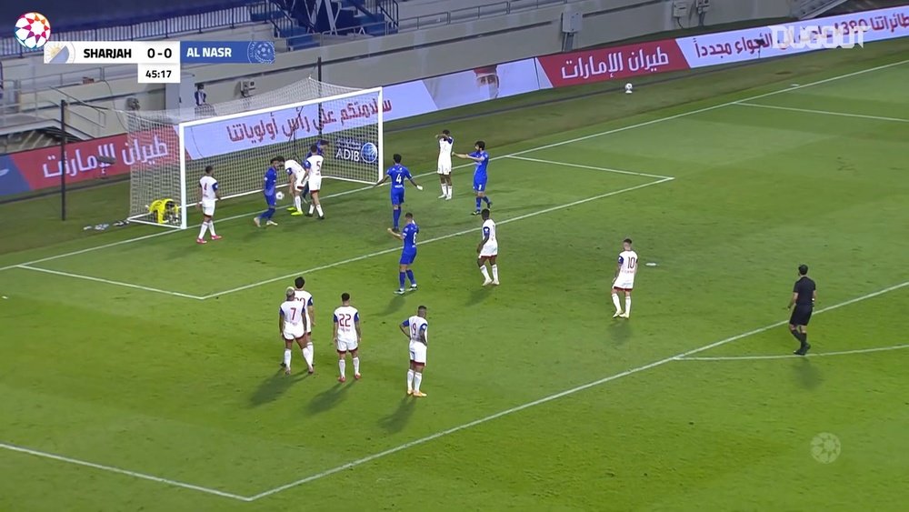 Al-Nasr beat Sharjah 2-1 in a UAE league clash. DUGOUT