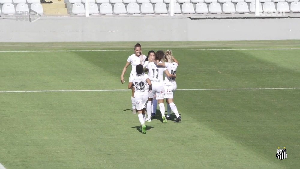 Santos goleou o Audax por 5 a 0 pelo Campeonato Brasileiro Feminino. DUGOUT