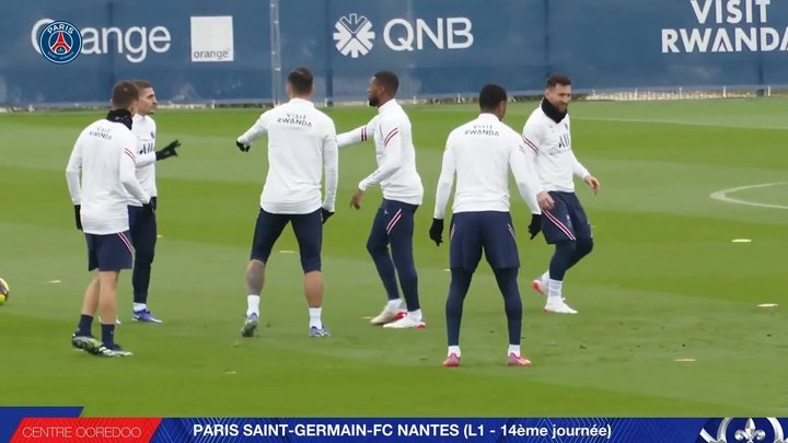 VÍDEO: Pochettino tiró de táctica para preparar el partido ante el Nantes