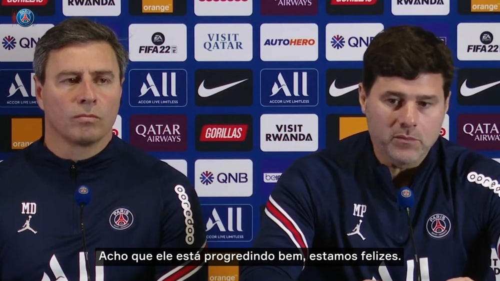 Pochettino elogia desempenho de Sérgio Ramos durante treinos do PSG. DUGOUT