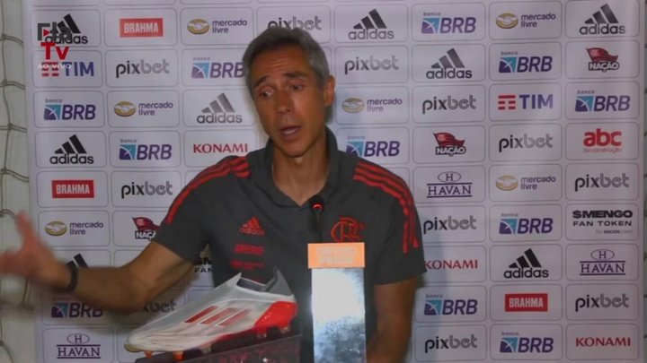 Paulo Sousa analisa estreia de Marinho no Flamengo