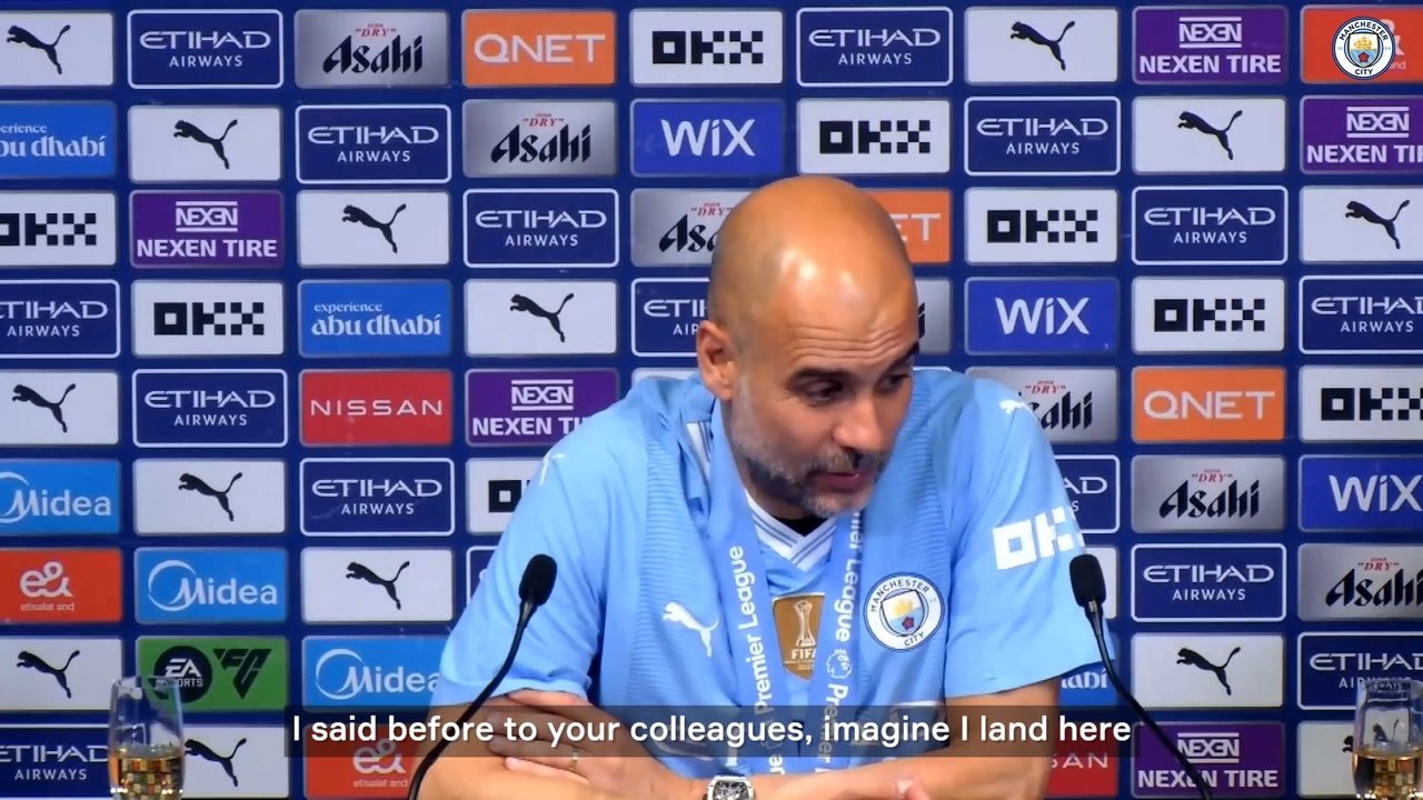 VIDEO: Guardiola claims Man City have done 'something unbelievable'