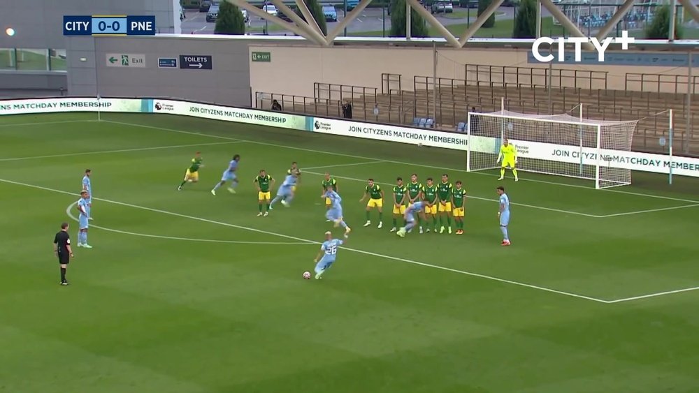 Man City got a 2-0 win over Preston in the pre-season friendly. DUGOUT