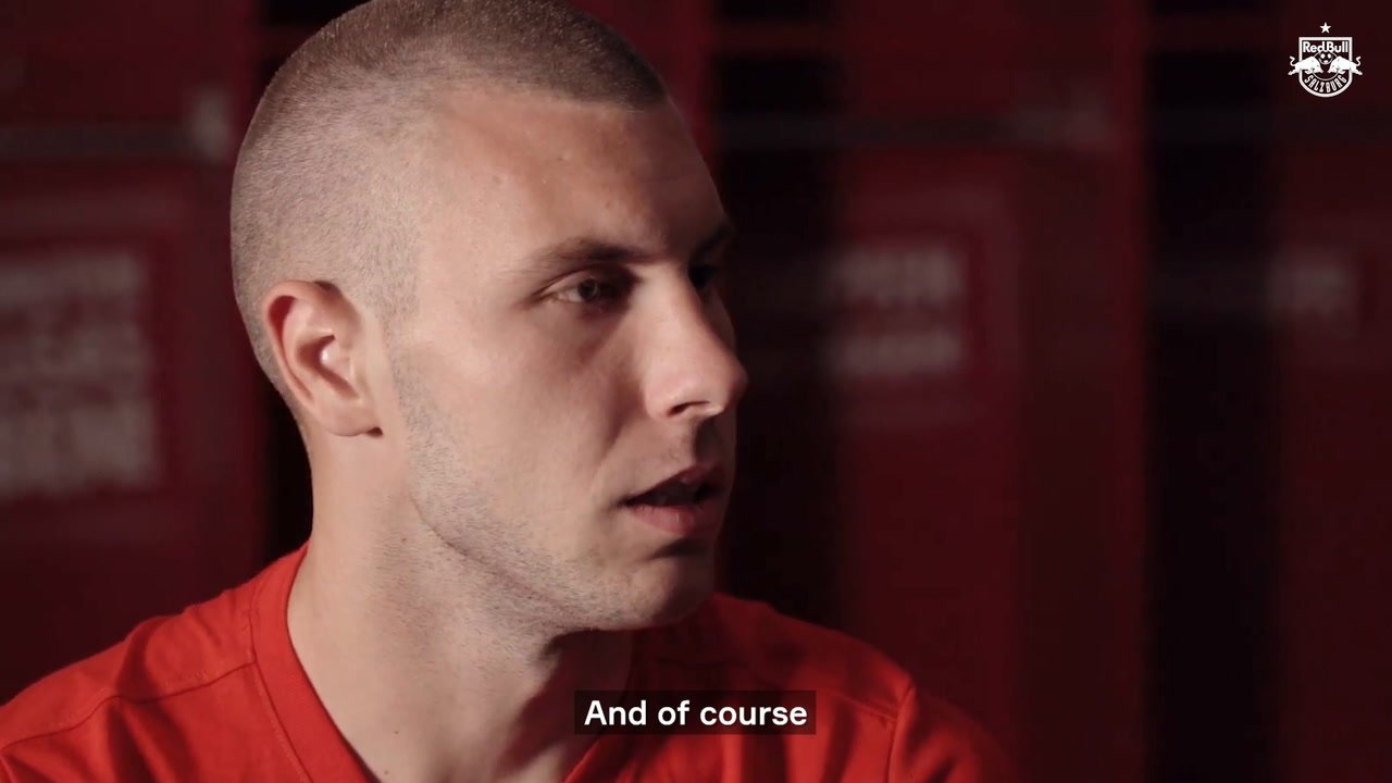 VIDEO: Strahinja Pavlović's first interview as a Salzburg player