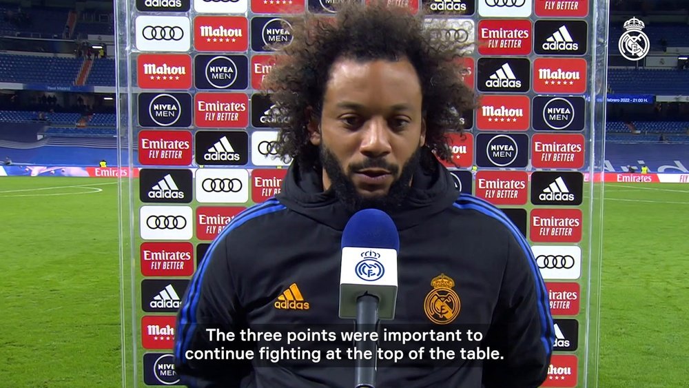 Marcelo spoke after Real Madrid beat Granada 1-0. DUGOUT