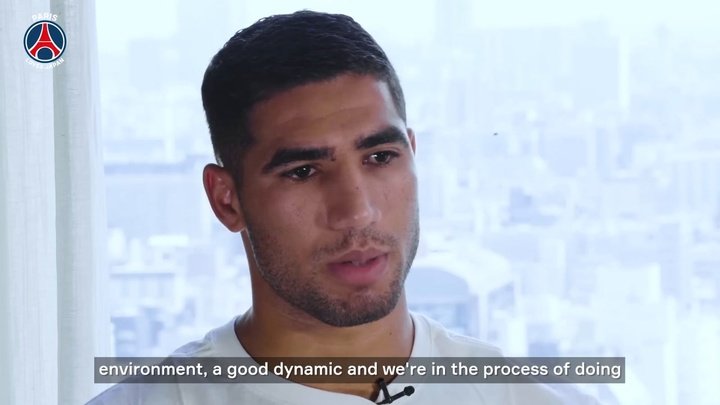 VIDEO: Hakimi on PSG’s pre-season under Luis Enrique