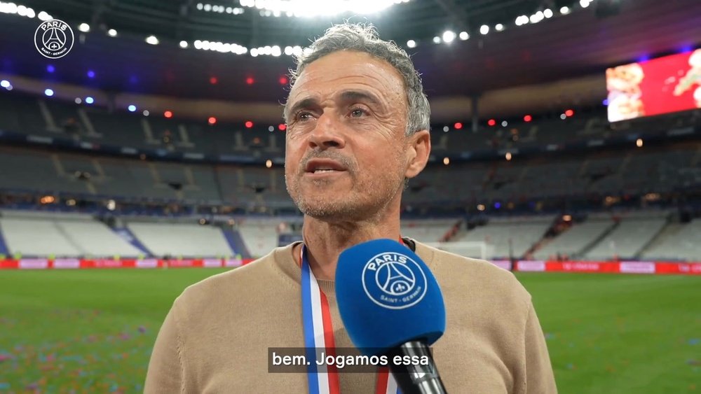 Luis Enrique sobre final da UEFA Champions League. DUGOUT