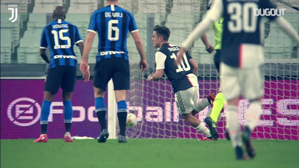 Il fantastico goal di Dybala contro l'Inter. Dugout