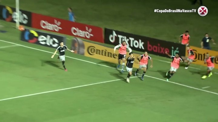 Com gol de Cano, Vasco empata com Boavista e avança na Copa do Brasil