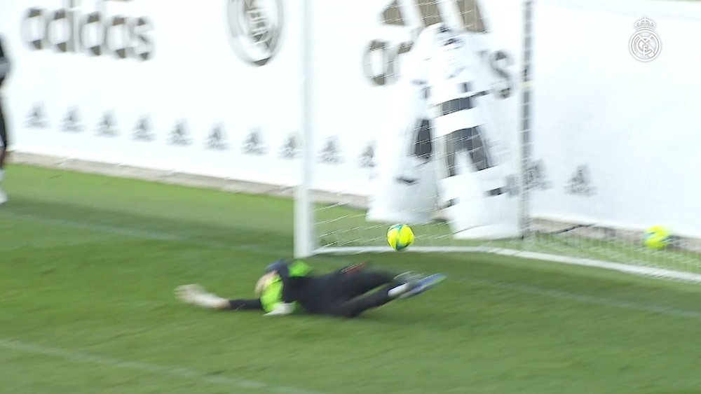 Real Madrid have been preparing for the game with Getafe. DUGOUT