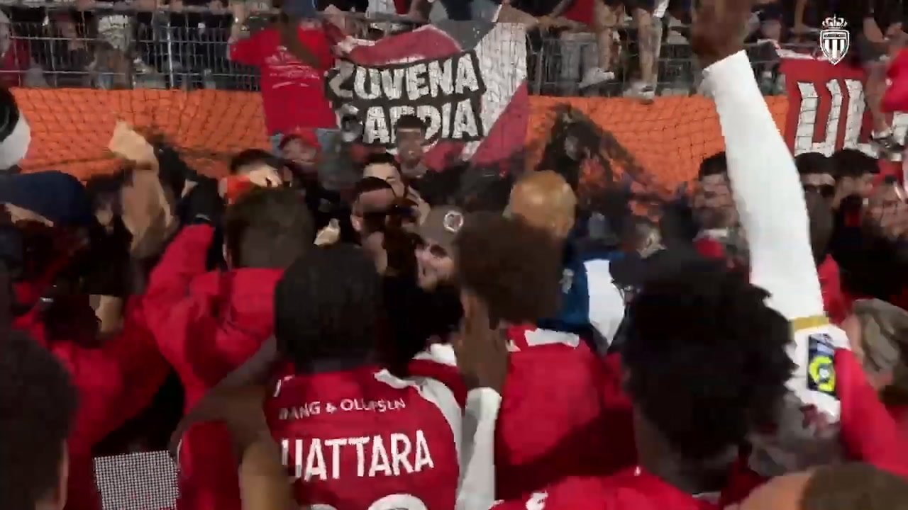VIDÉO : Les joueurs de Monaco célèbrent leur qualification en C1
