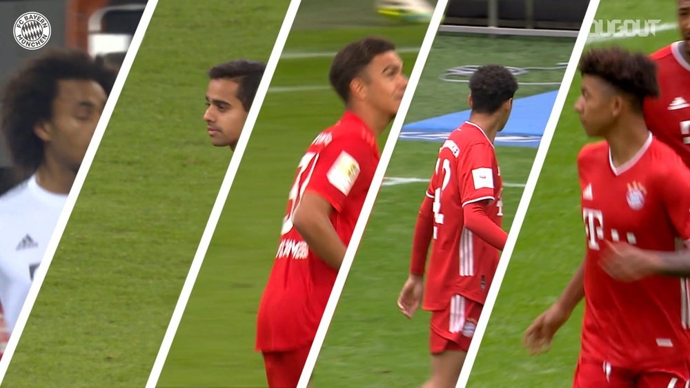 Bayern have played 5 of their academy graduates this season. DUGOUT