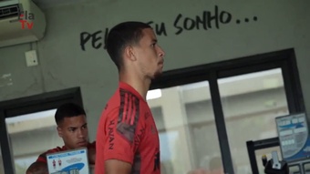 Garotos do Flamengo seguem treinando de olho na estreia no Carioca 2022. DUGOUT