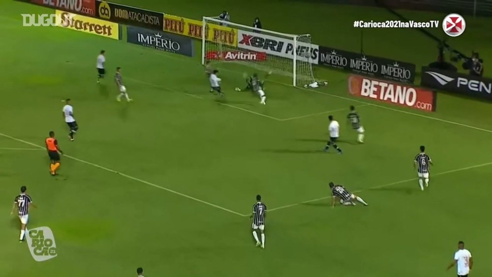 Gols de Germán Cano pelo Vasco em clássicos no Rio de Janeiro. DUGOUT