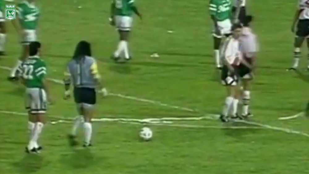 Fue el 9 de agosto de 1995 en la Libertadores. DUGOUT