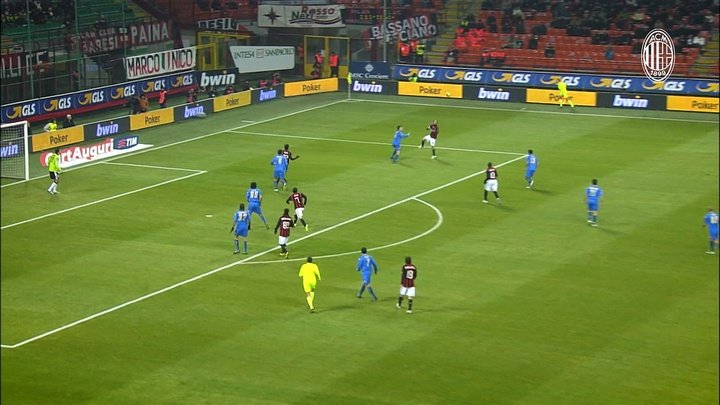 Les buts de Pato contre l'Udinese