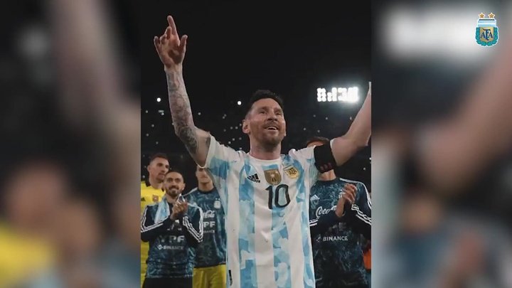 VÍDEO: el 3-0 de Argentina a Venezuela, desde dentro