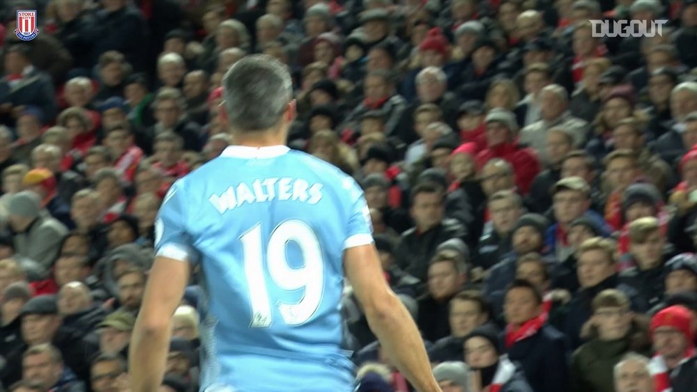 Walters scored against Liverpool. DUGOUT