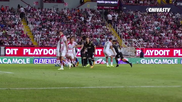 VÍDEO: el gol de Ponce a Necaxa, a pie de campo