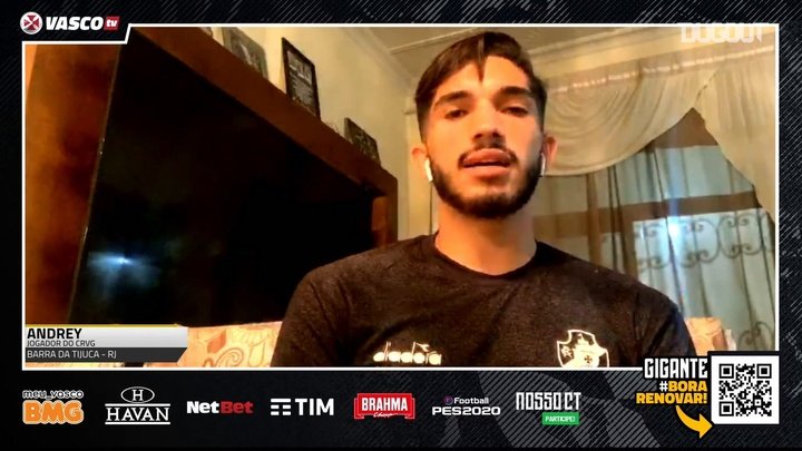 VÍDEO: Andrey elogia fase de Cano no Vasco: 