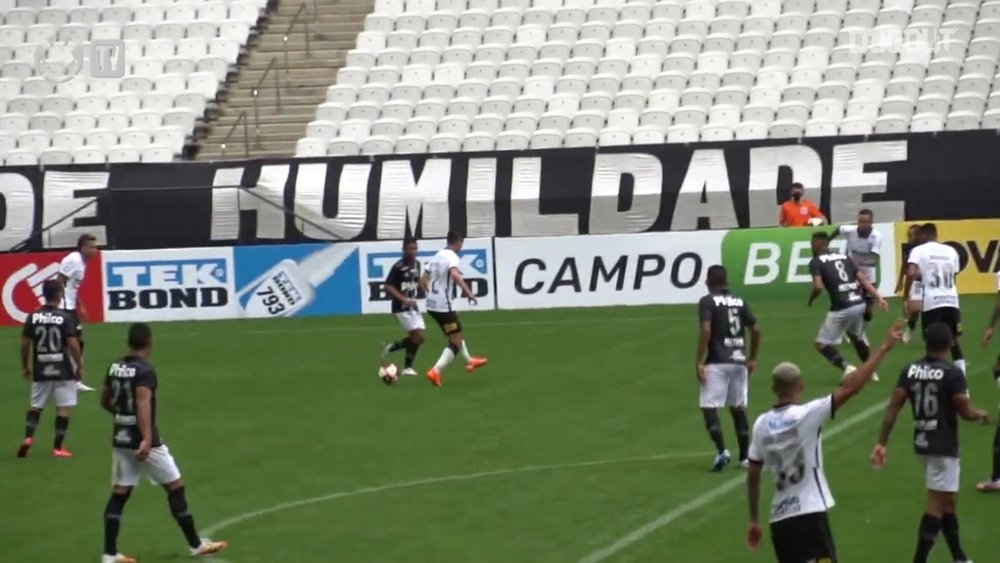 Corinthians vence a Ponte Preta na Neo Química Arena. DUGOUT