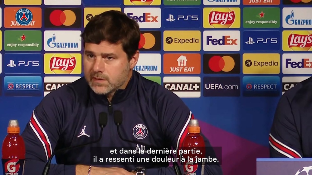 Pochettino revient sur l'absence de Neymar face à Leipzig. Dugout