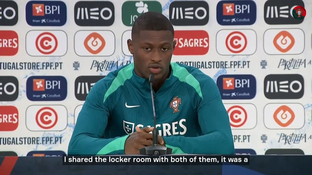 Mendes spoke about Ronaldo and Mbappe in a press conference. DUGOUT