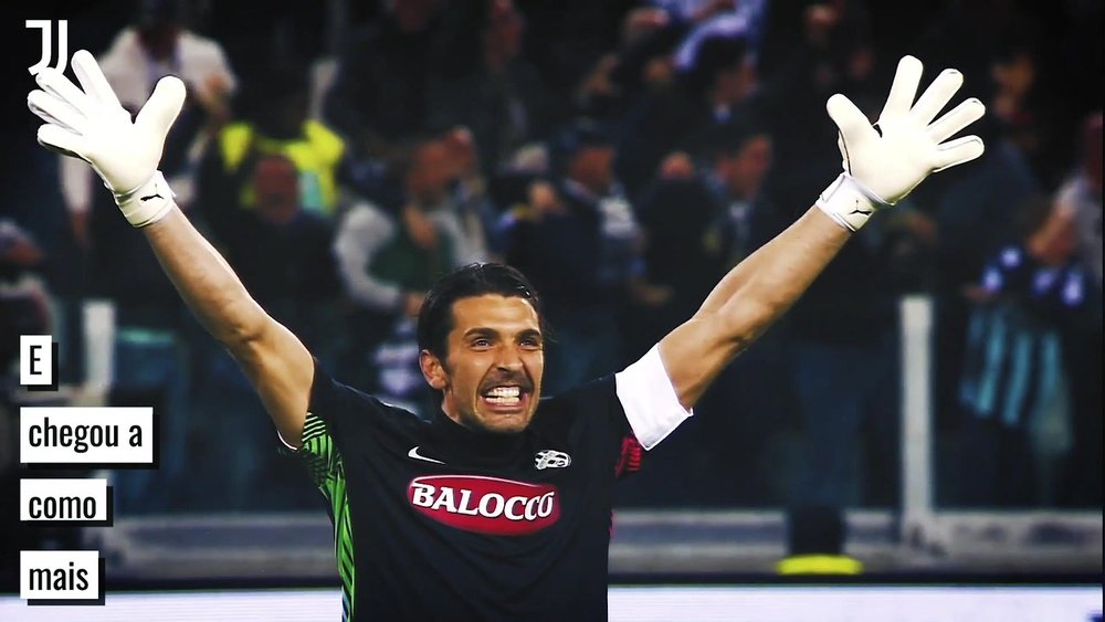 Buffon, uma lenda da Juventus. DUGOUT