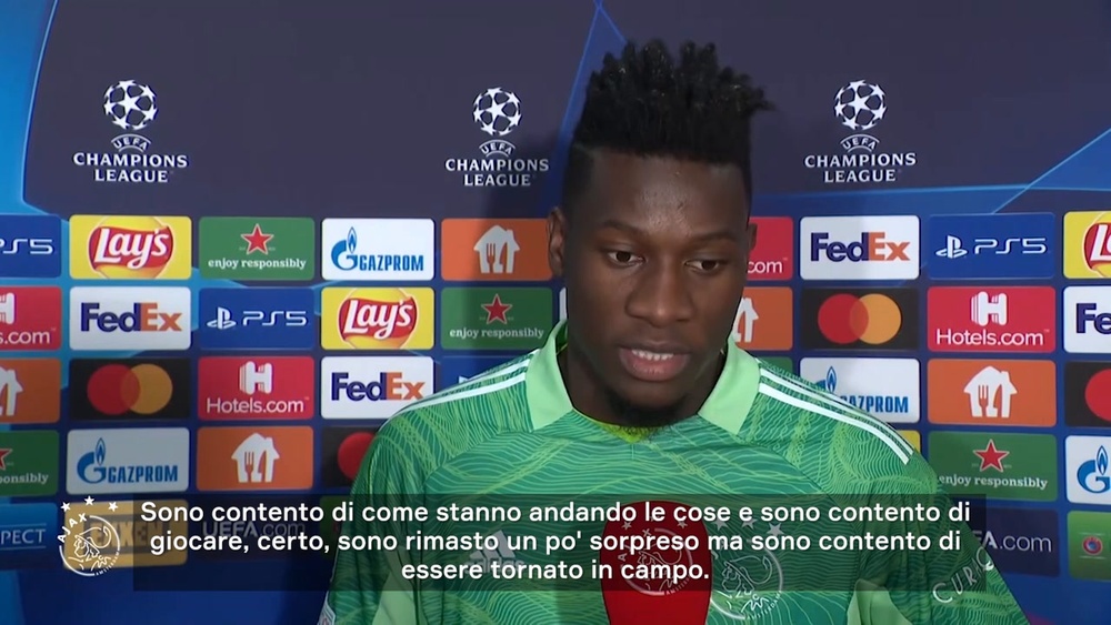 Il ritorno in campo di Onana dopo 10 mesi. Dugout