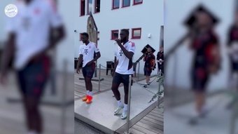 VIDÉO : Le premier entrainement de Sadio Mané au Bayern Munich. DUGOUT