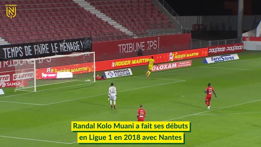 L'éclosion de Randa Kolo Muani à Nantes. dugout