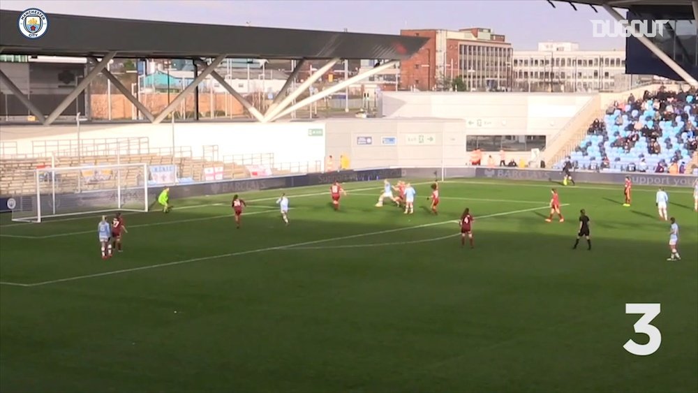 Manchester City Women score 10 against Ipswich Town in FA Cup fifth round. DUGOUT