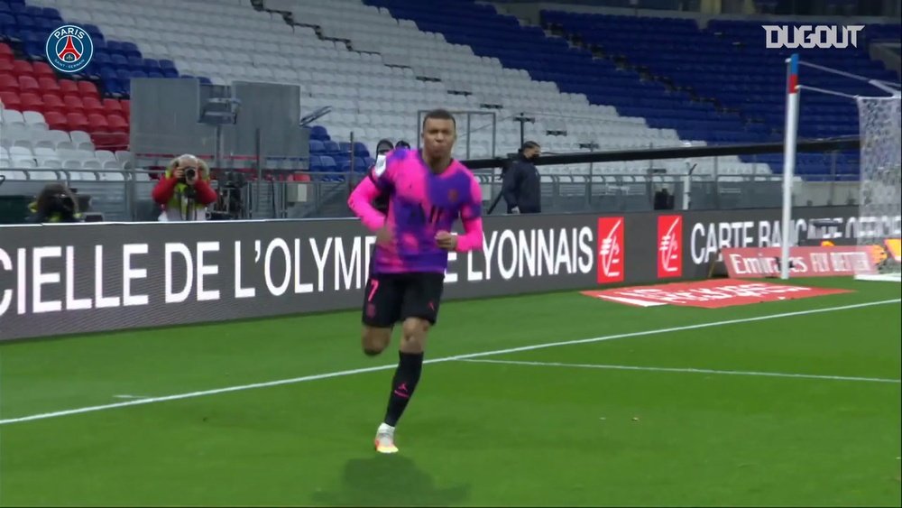 Kylian Mbappé chega aos 100 gols no Campeonato Francês. DUGOUT