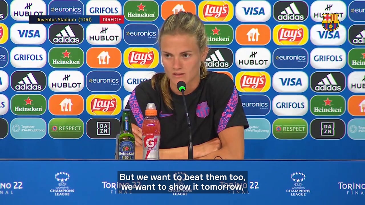 VIDEO: 'We'll be back' - Barça Women star Patri Guijarro