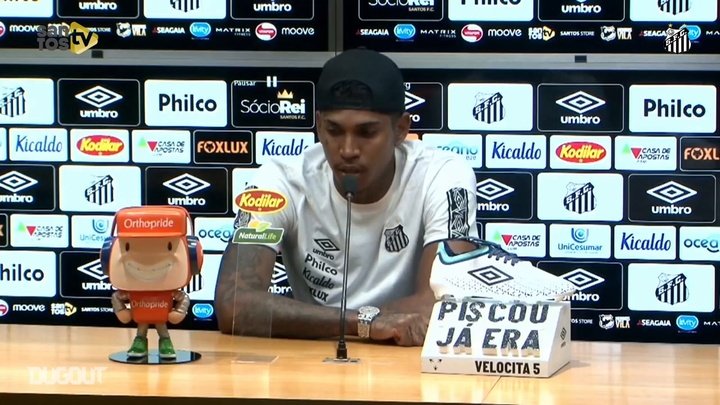 VÍDEO: Raniel comemora chance como titular do Santos