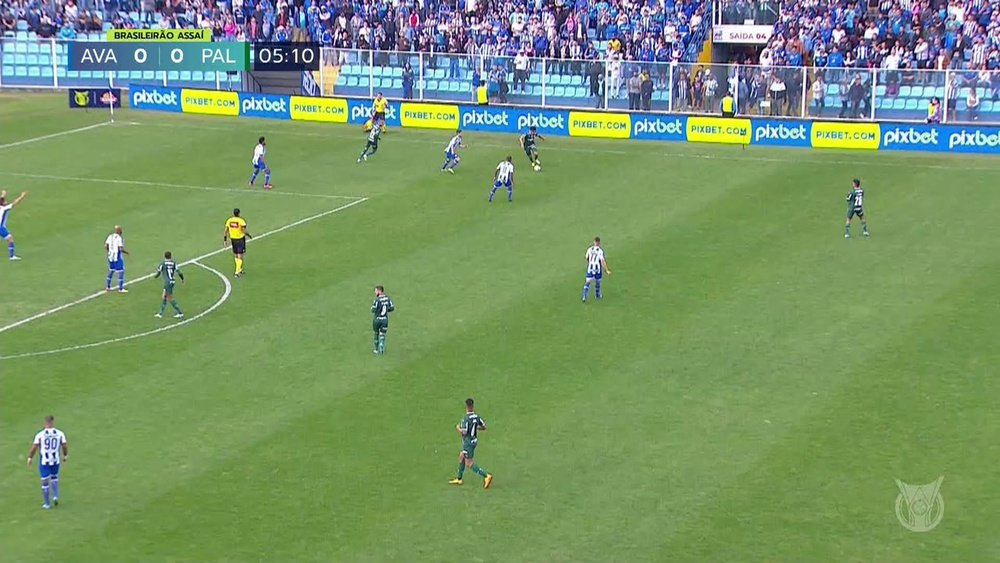 Avaí 2-2 Palmeiras. DUGOUT