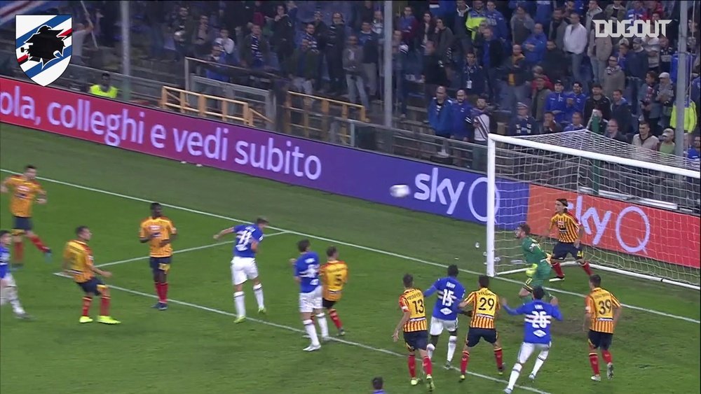 Sampdoria and Lecce shared the points in their first game. DUGOUT