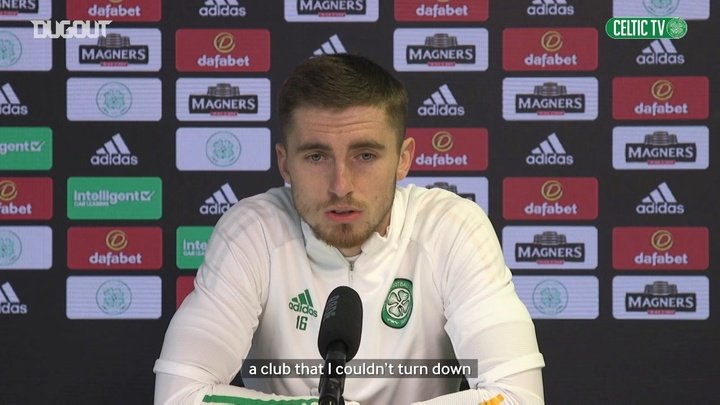 VIDEO: Jonjoe Kenny: 'Celtic was a club I couldn't turn down'