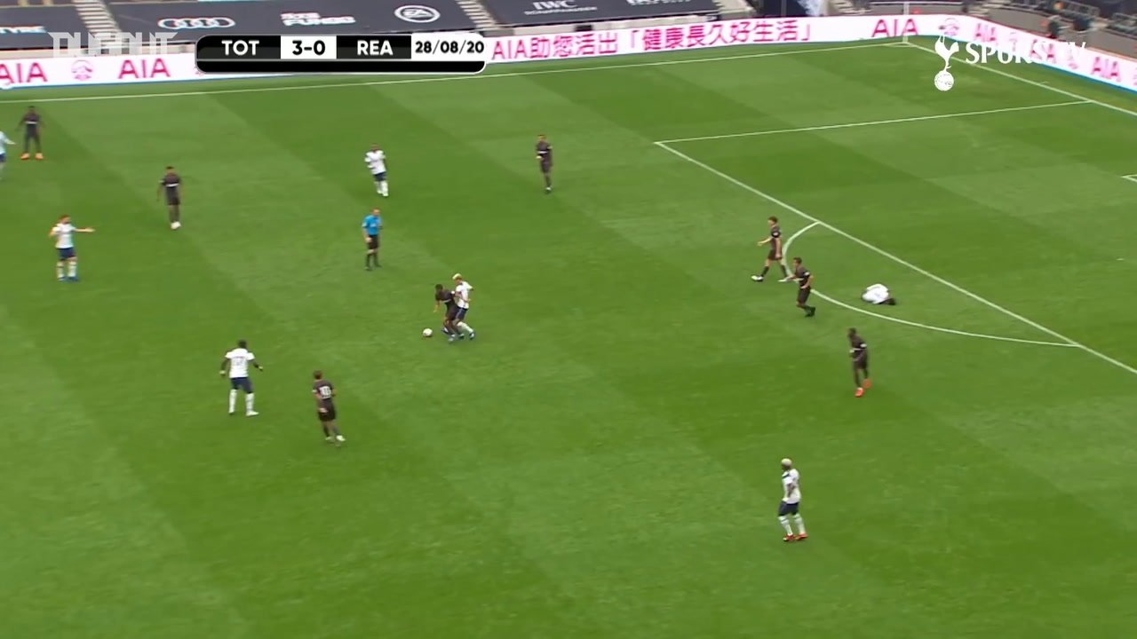 Lamela scored for Tottenham. DUGOUT