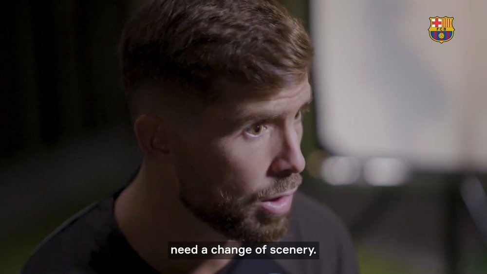 Inigo Martinez explained why he decided to swap Athletic Club for Barca. Screenshot/DUGOUT