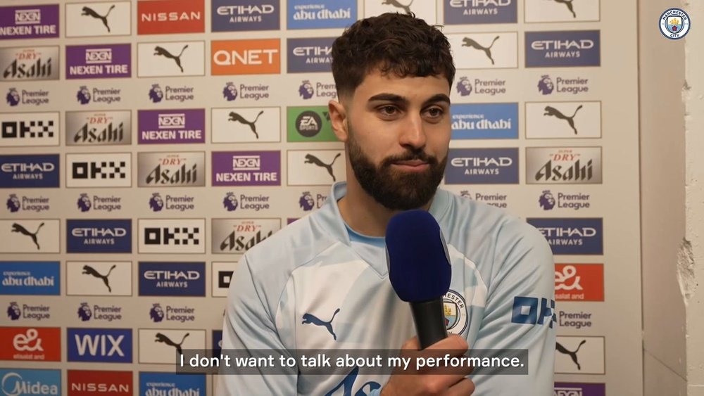 Gvardiol believes Man City deserved more than a draw against Arsenal. DUGOUT